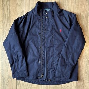 Boys Polo Shell Jacket size 10-12 in Navy Blue